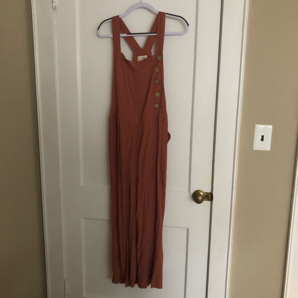Button-up jumpsuit